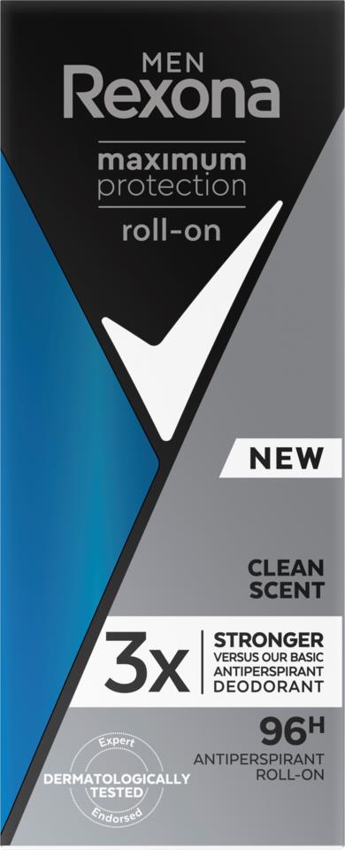 Rexona Men Maximum Protection Roll-on Clean Scent 50 ml