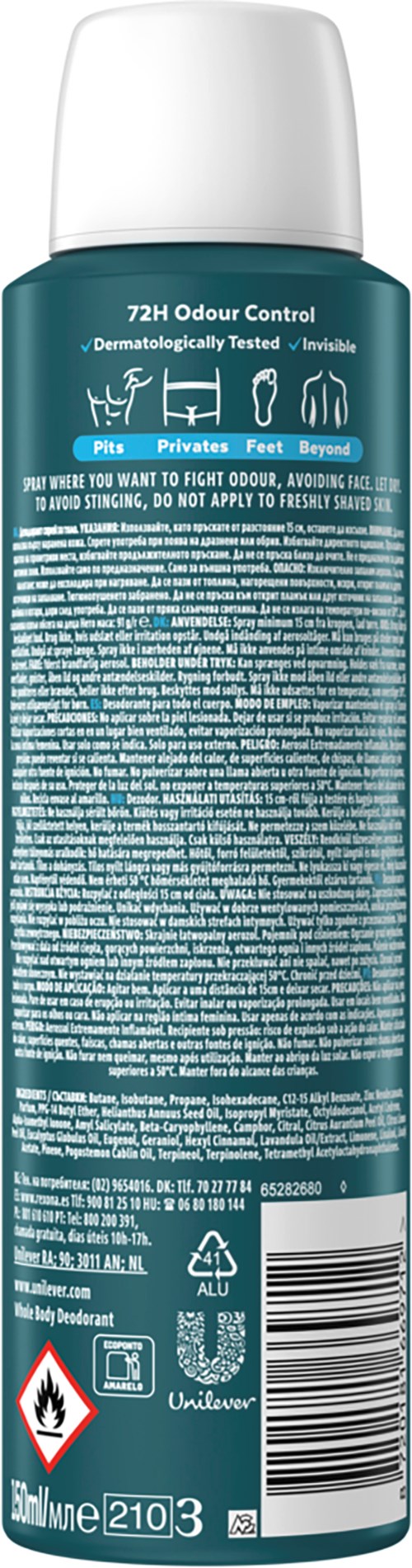 Rexona Men Whole Body Deo Ocean Rush Spray 150 ml