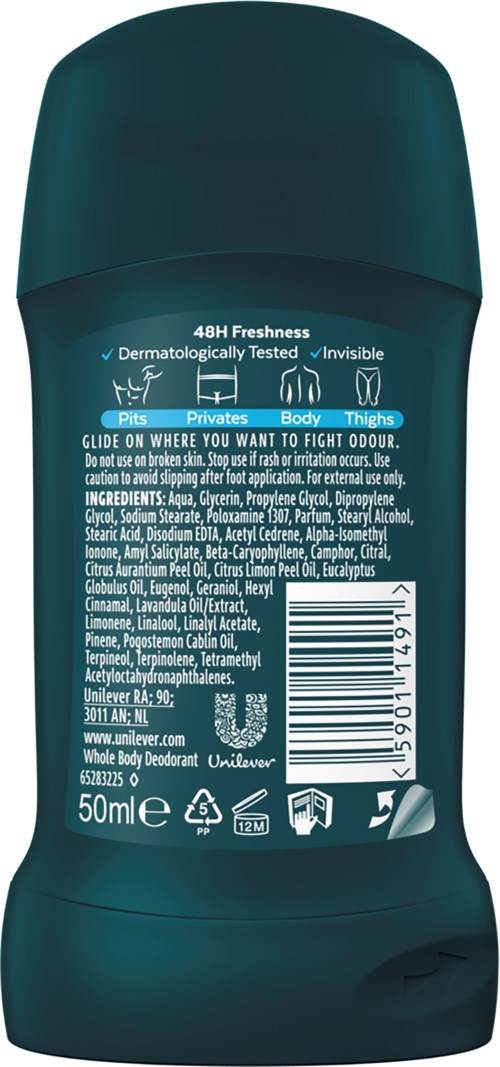 Rexona Men Whole Body Deo Ocean Rush Stick 50 ml