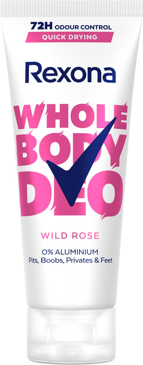 Rexona Whole Body Deo Wild Rose Cream 75 ml