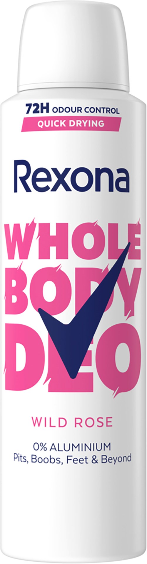 Rexona Whole Body Deo Wild Rose Spray 150 ml