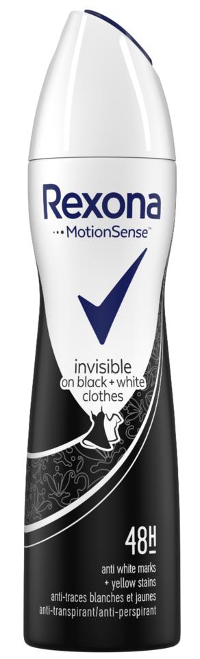 Rexona Women Invisible On Black&White Clothes Spray