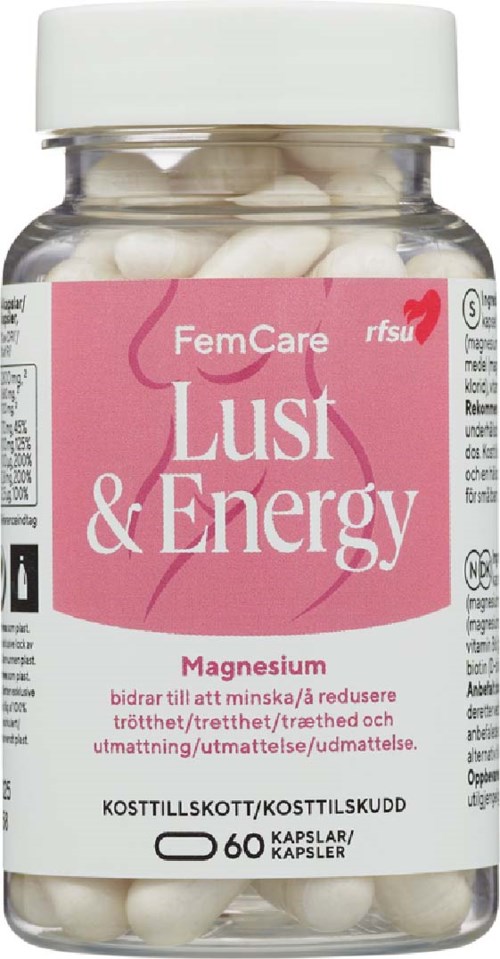 RFSU FemCare Lust & Energy 60 st