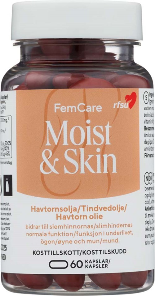 RFSU FemCare Moist & Skin 60 st