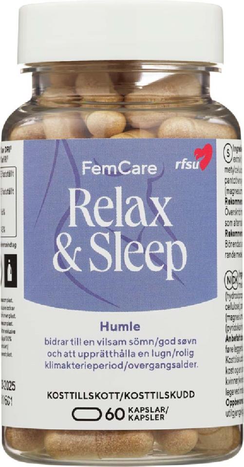 RFSU FemCare Relax & Sleep 60 kapslar