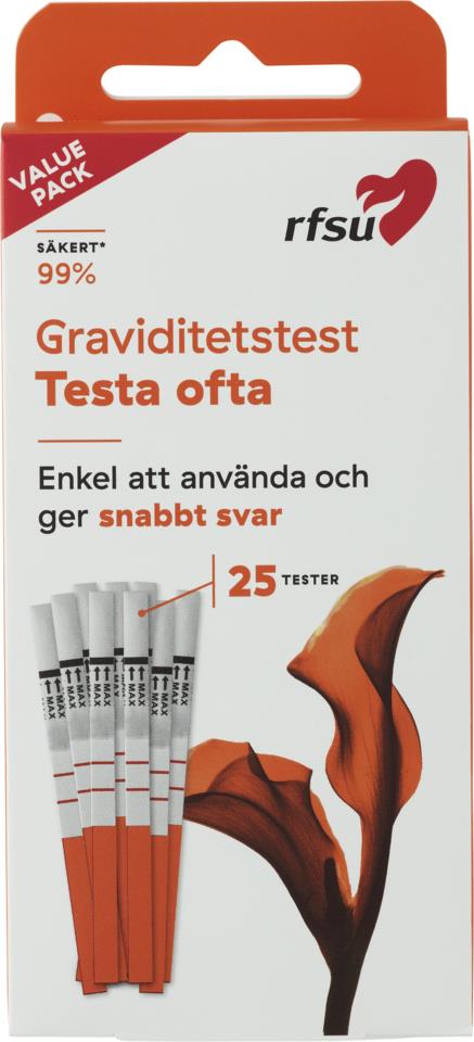 RFSU Graviditetstest 25 st | lyko.com