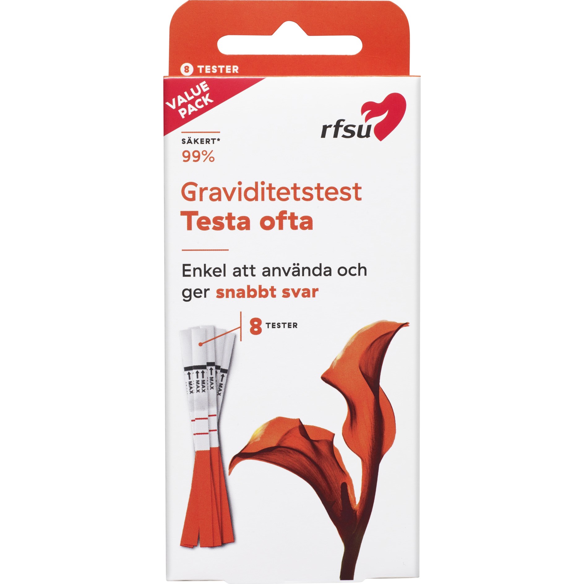 RFSU Graviditetstest 8-Pack