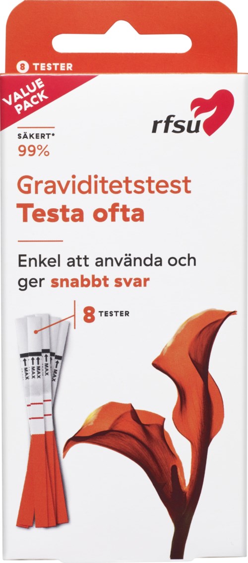 RFSU RFSU Graviditetstest 8-Pack