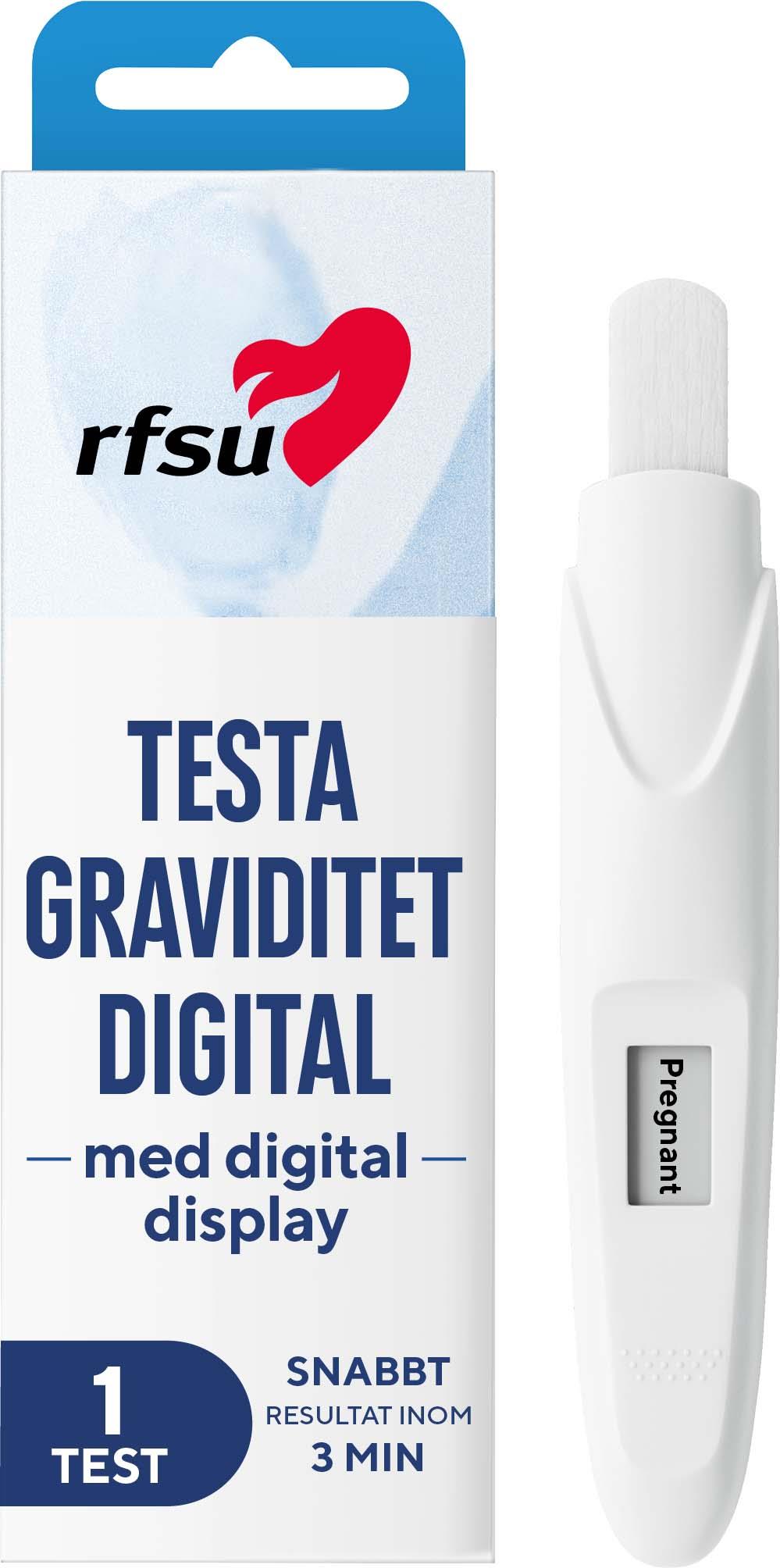 RFSU Graviditetstest Digital 1 stk | lyko.com