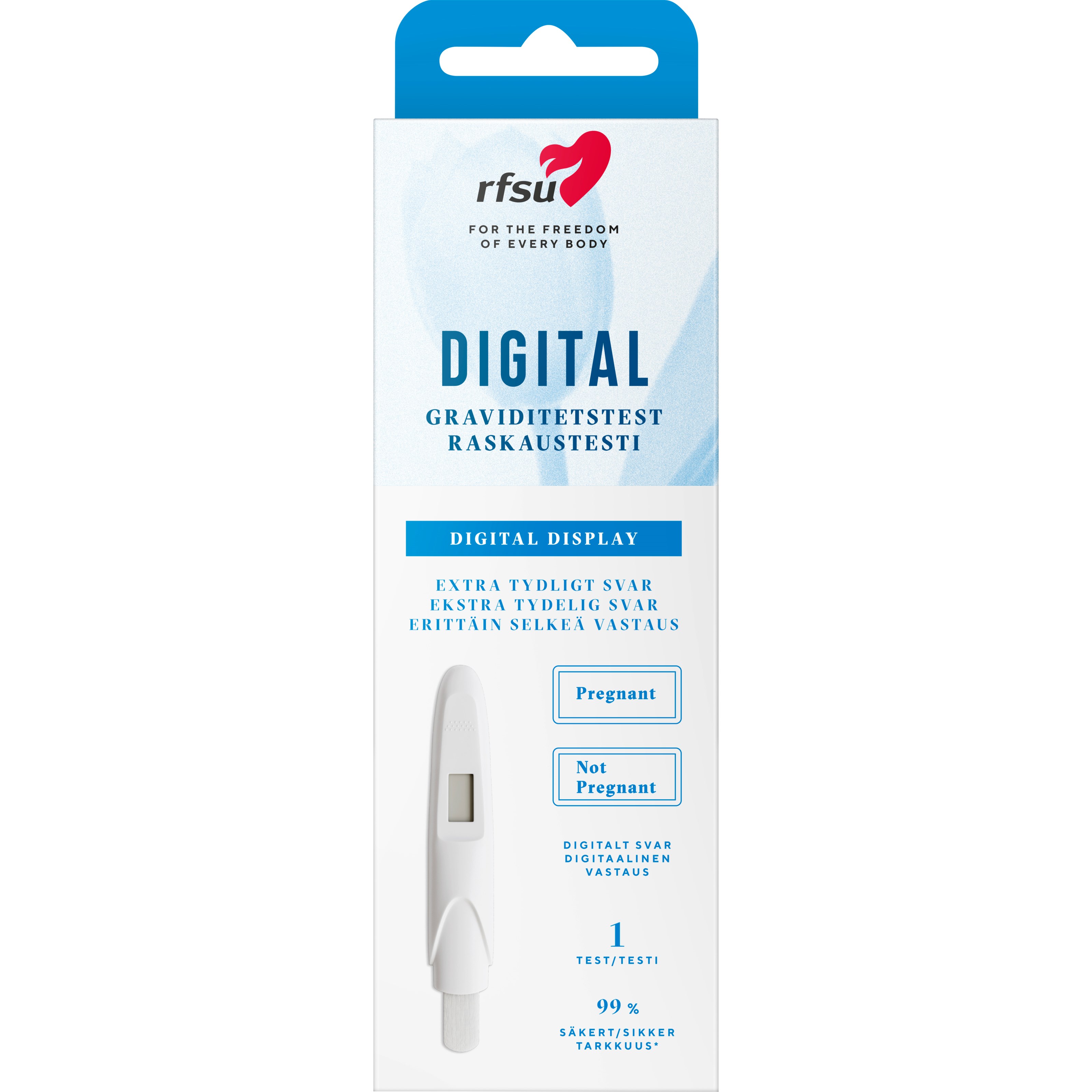 RFSU Graviditetstest Digital  1 stk