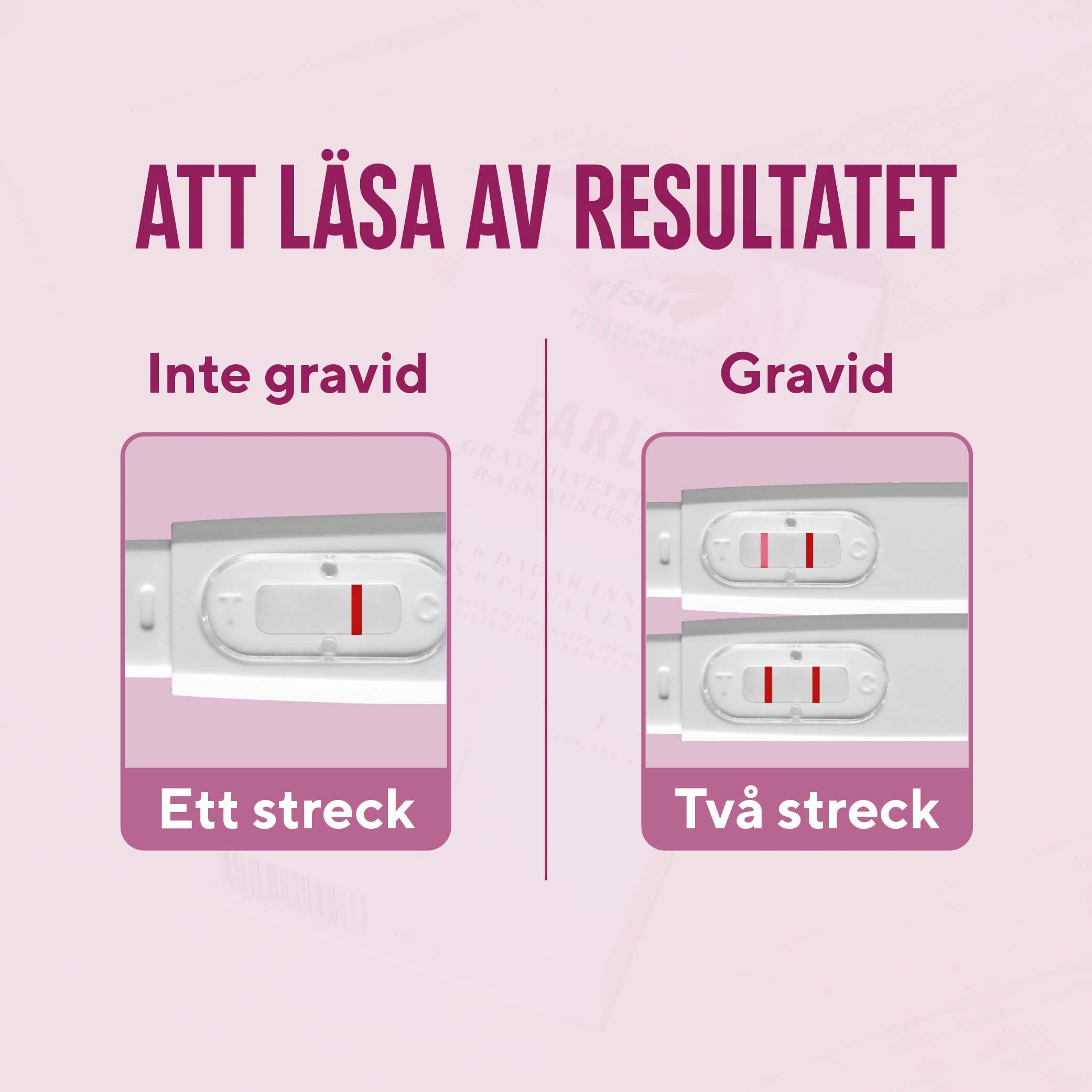 RFSU Graviditetstest Early 1 szt. (obrázok 3)