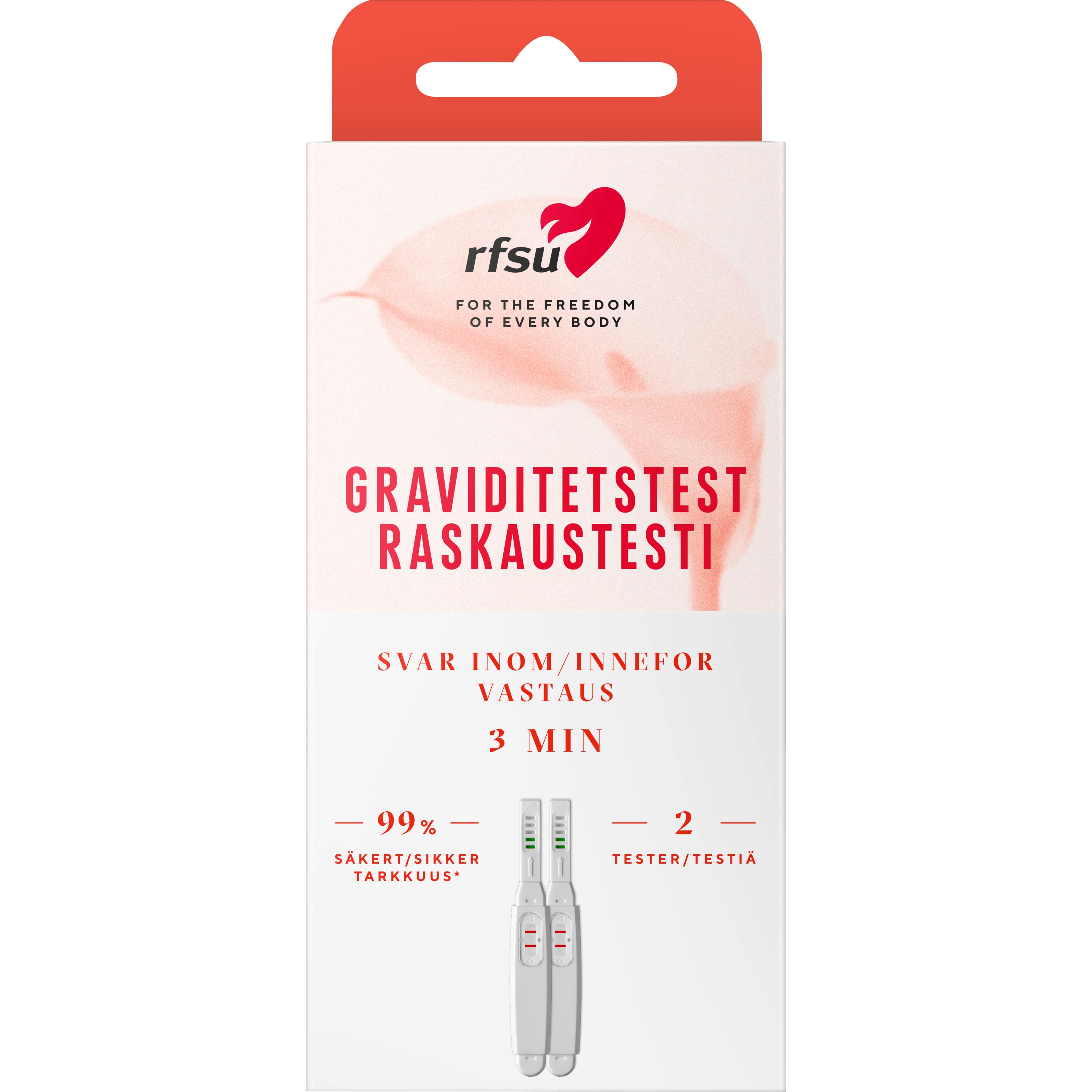 RFSU Graviditetstest Stav  2 stk