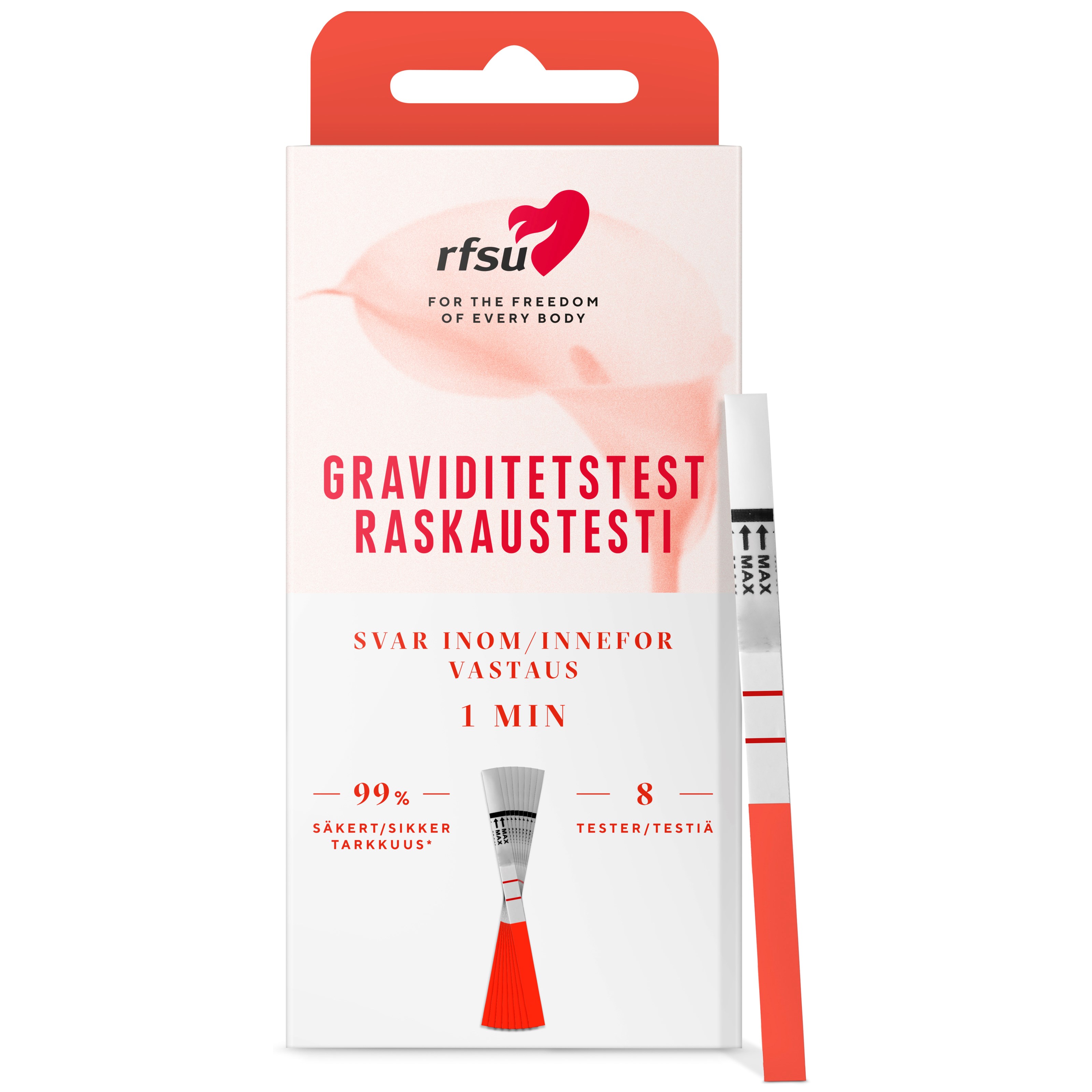 RFSU Graviditetstest Strips 8 stk