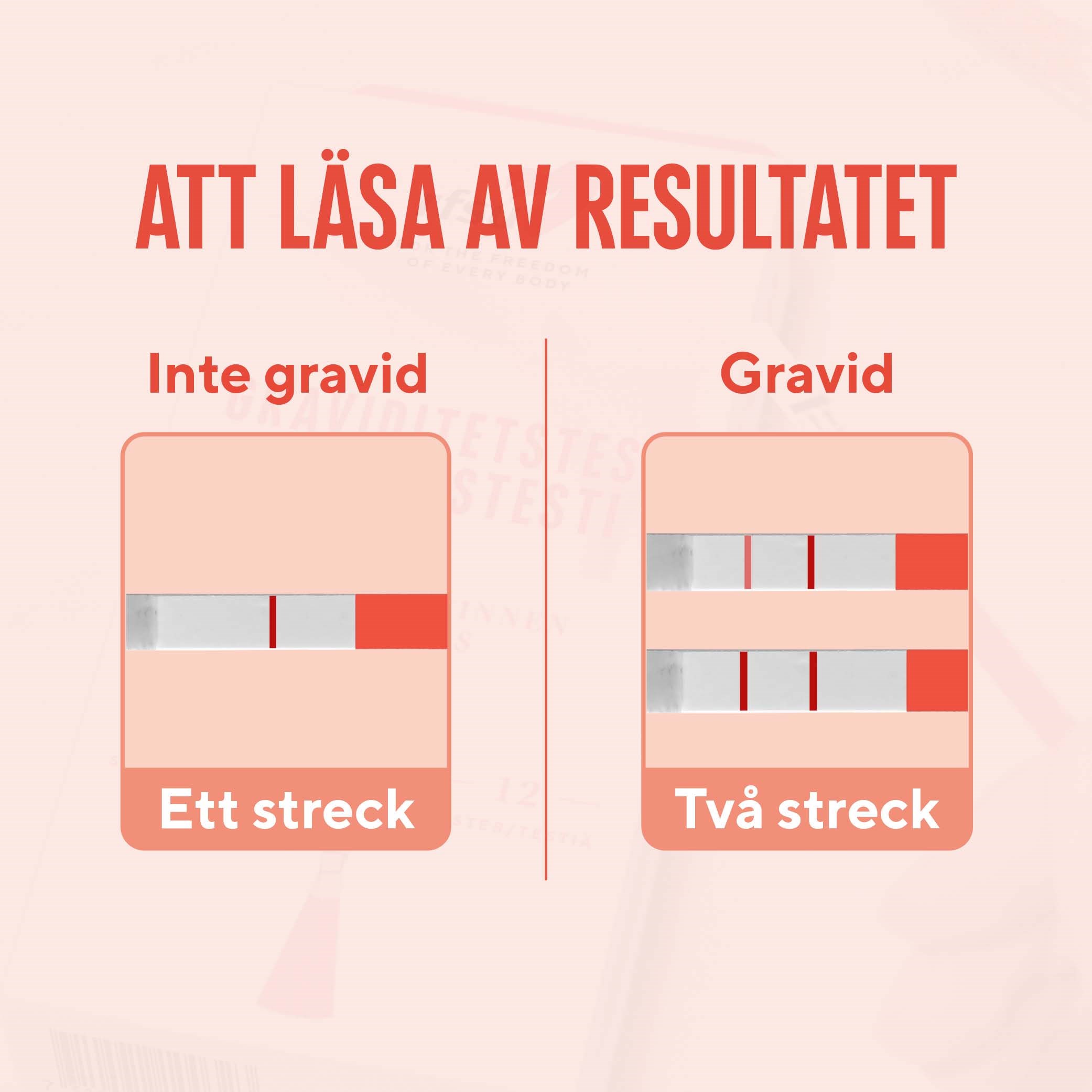 RFSU Graviditetstest Strips 8 szt. (obrázok 3)