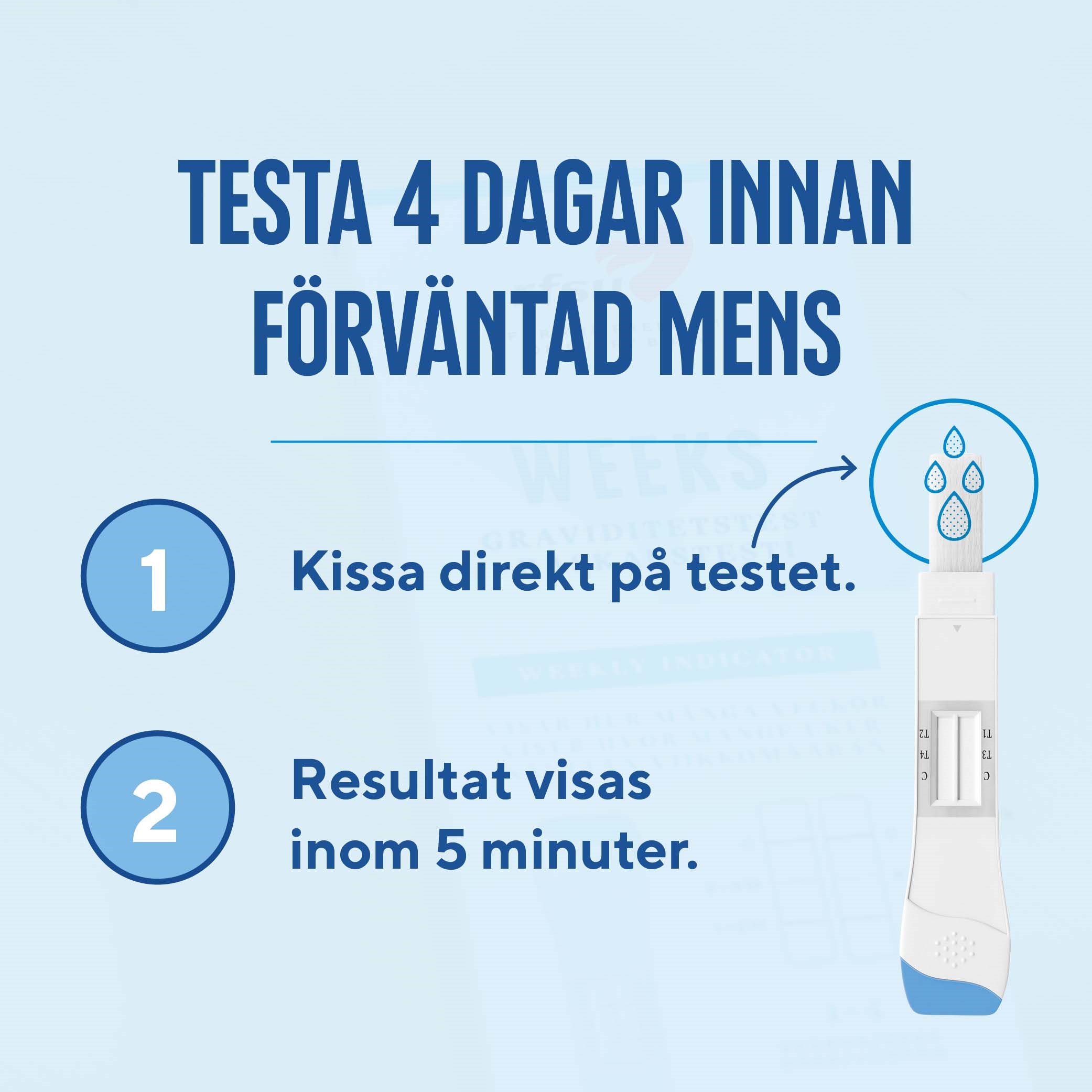 RFSU Graviditetstest Weeks 2 szt. (obrázok 2)