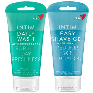 Läs mer om RFSU Intim Daily Wash & Easy Shave Gel