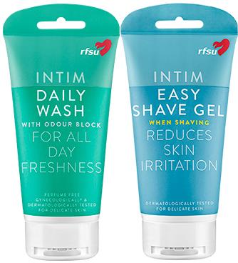 RFSU Intim Daily Wash & Easy Shave Gel