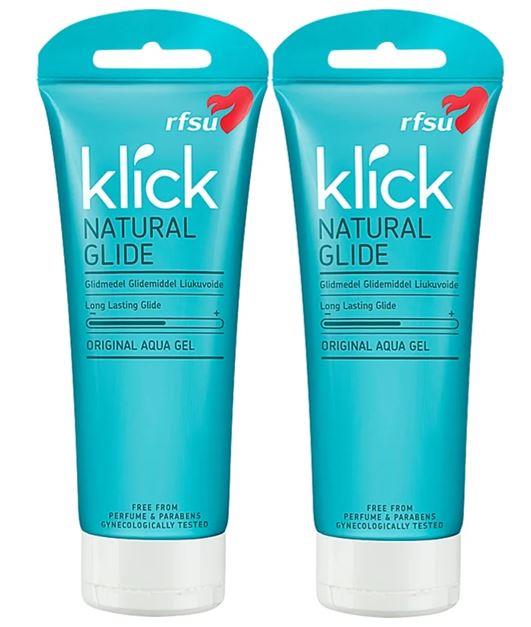 RFSU Klick Natural Glide 2-pack