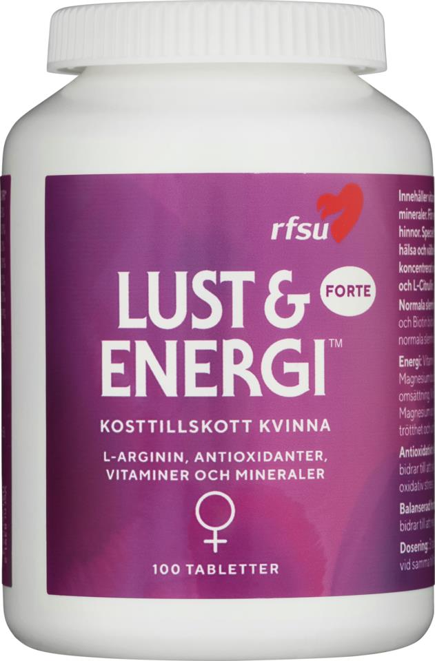 RFSU Lyst & Energi Kvinne