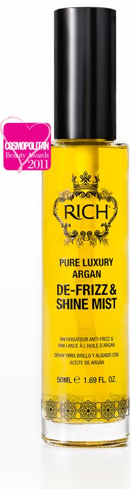 RICH Pure Luxury Argan De-Frizz & Shine Mist 50ml