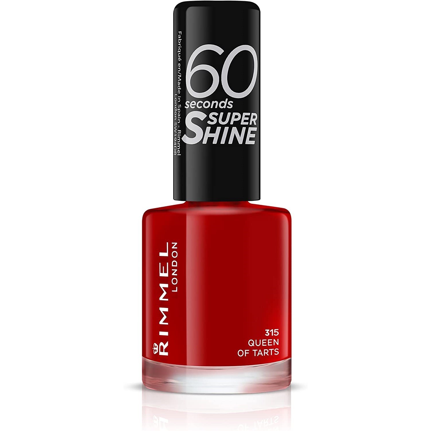 Rimmel 60 Second Nailpolish   315 Queen Of Tarts