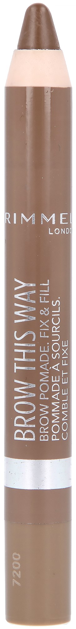 En beige-penna märkt 'Brow This Way' för att fylla i och forma ögonbryn.