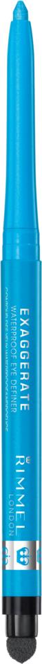 Rimmel Exaggerate Waterproof Eye Definer 240 Aqua Sparkle