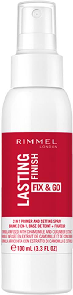 Rimmel Lasting Finish Insta Fix & Go 2-I-1 Primer & Setting Spray