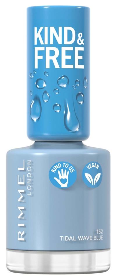 RIMMEL Kind & Free clean nail 152 Pastel blue