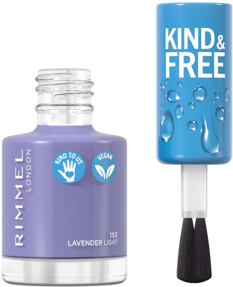Rimmel Kind & Free Clean Nail 153 Lavender Light