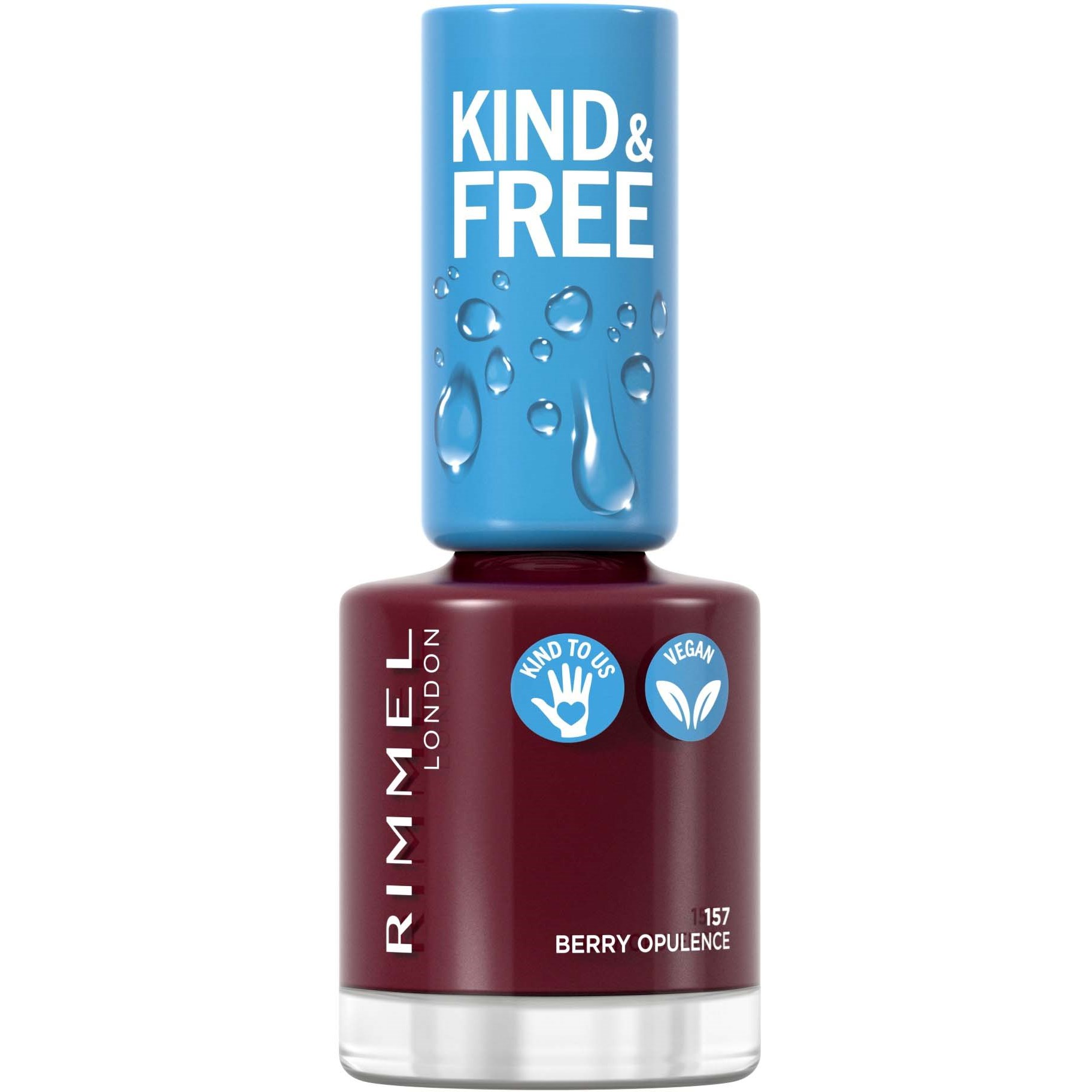 Läs mer om Rimmel Kind & Free clean nail 157 Berry