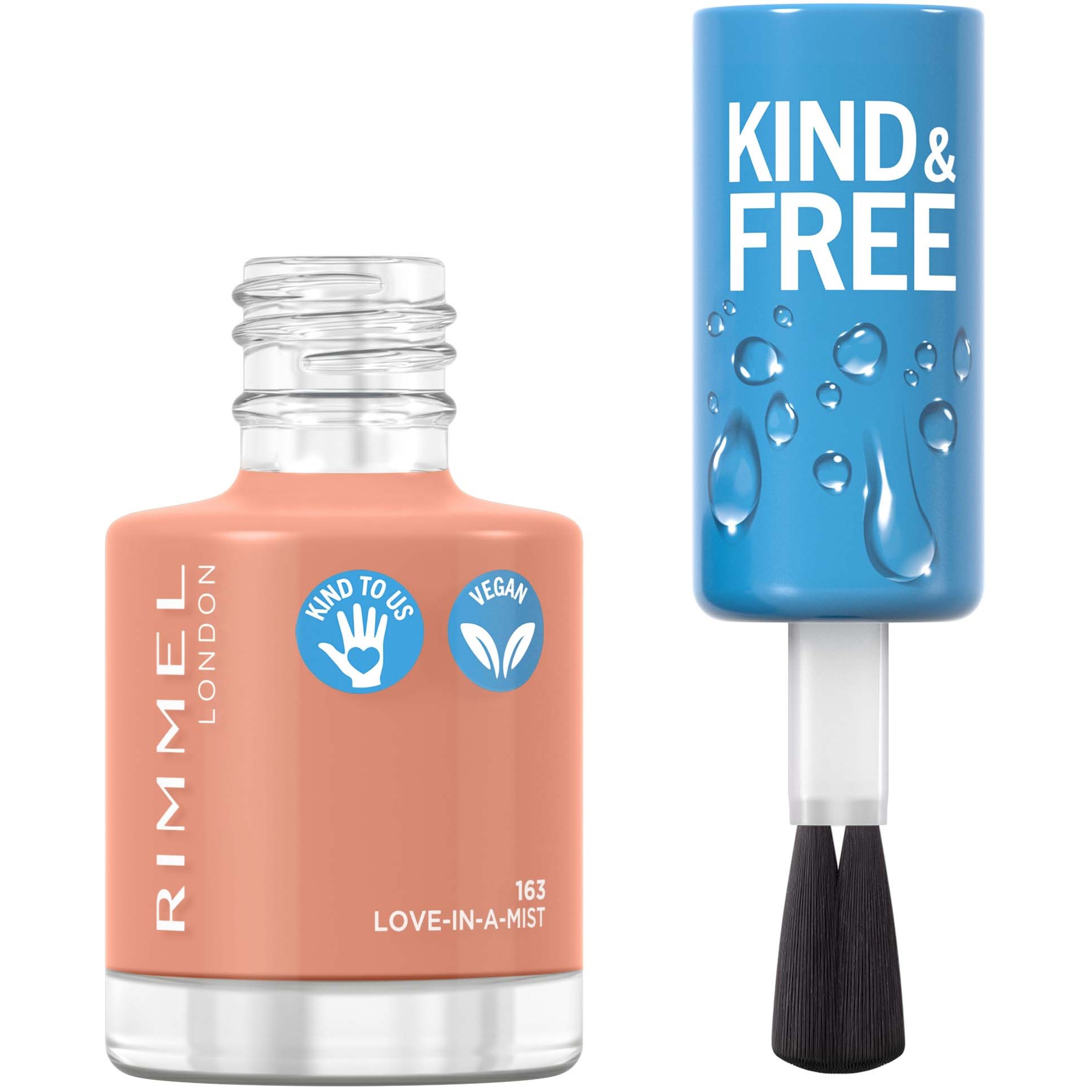Läs mer om Rimmel Kind & Free Clean Nail 163 Love-In-A-Mist