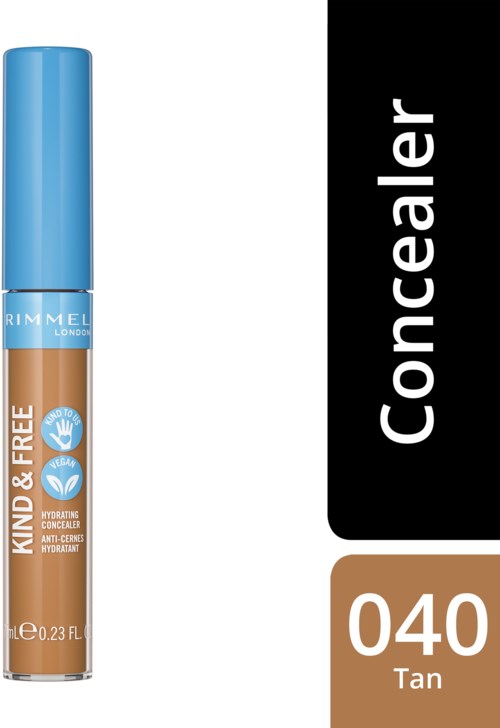 En concealerstift med blå lokk, beige farge og merket med nummer 040 Tan.