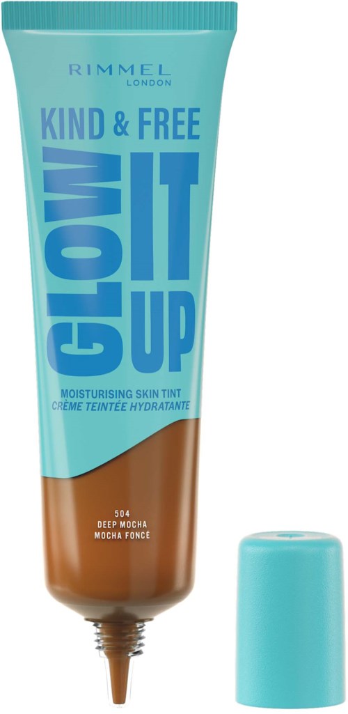 Rimmel London Kind & Free BLUR IT OUT Mattierende Foundation 503 Mocha – 30 Ml, Mit CICA-Complex, Für Mischhaut & Fettige Haut
