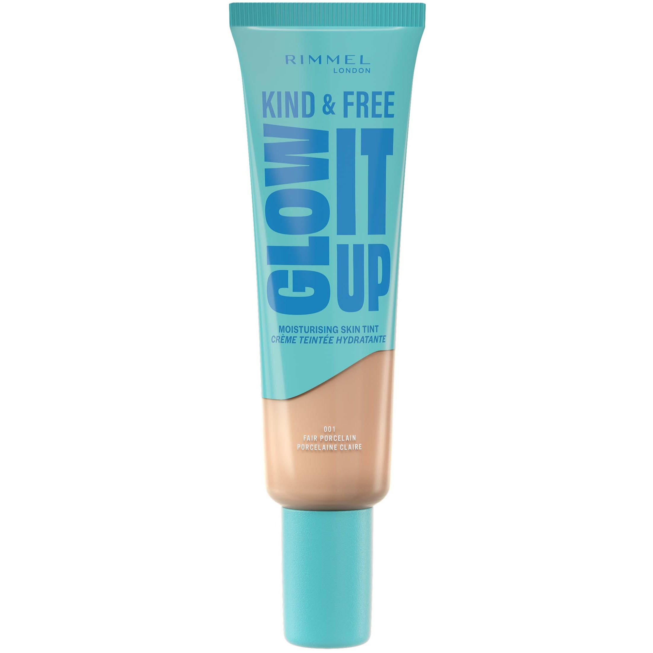 Rimmel Kind & Free Glow It Up Moisturising Skin Tint Fair Porcela billede
