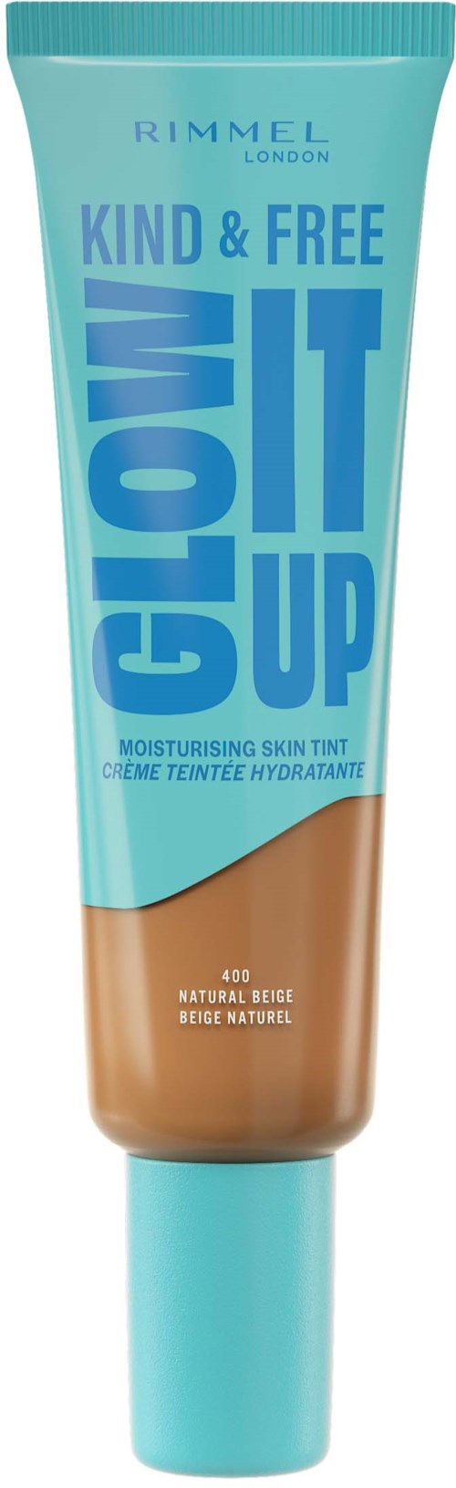 Rimmel Kind & Free Glow It Up Moisturising Skin Tint Natural Beige 400