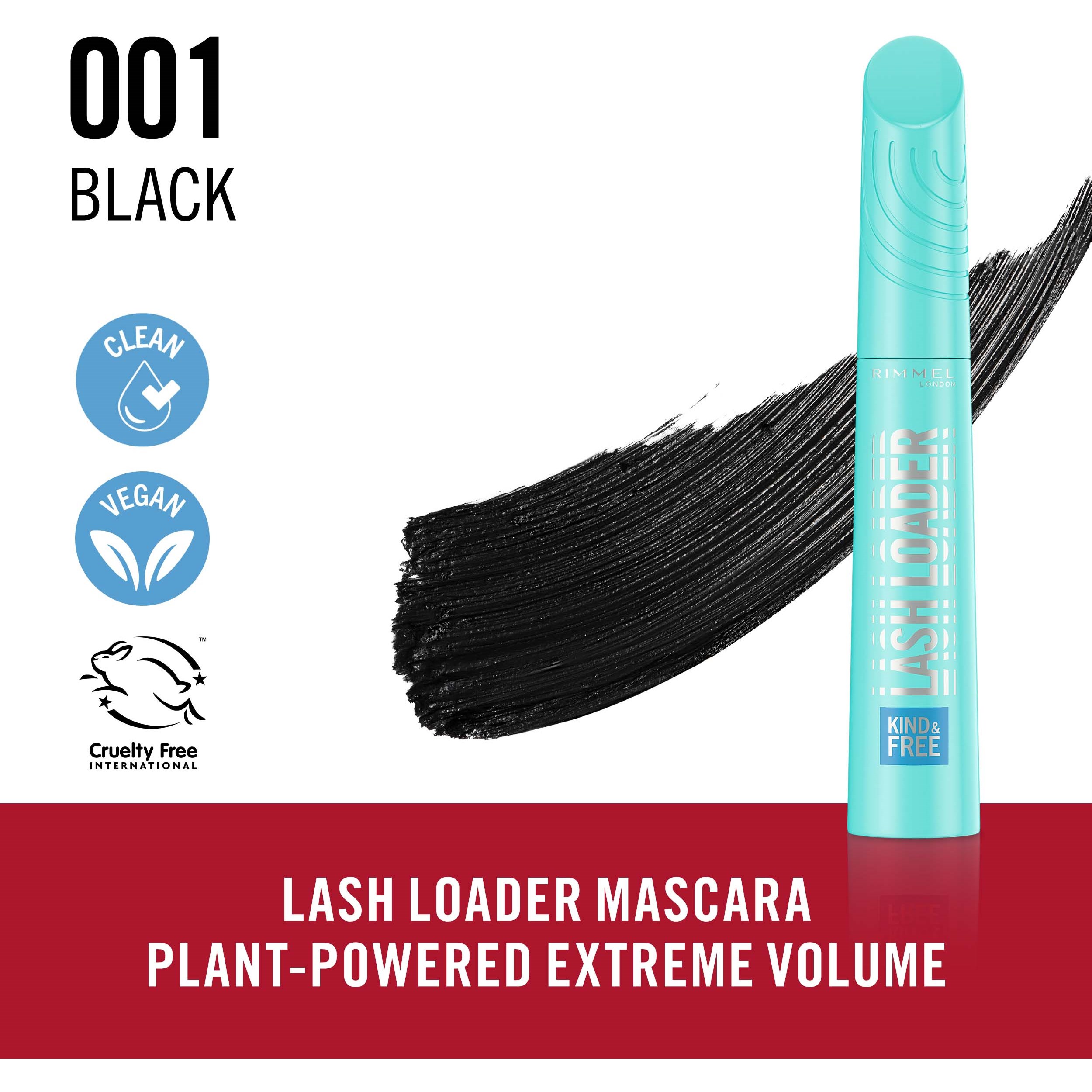Alternativ bild 1 för Rimmel London Kind & Free Lash Loader Black 9,5 ml