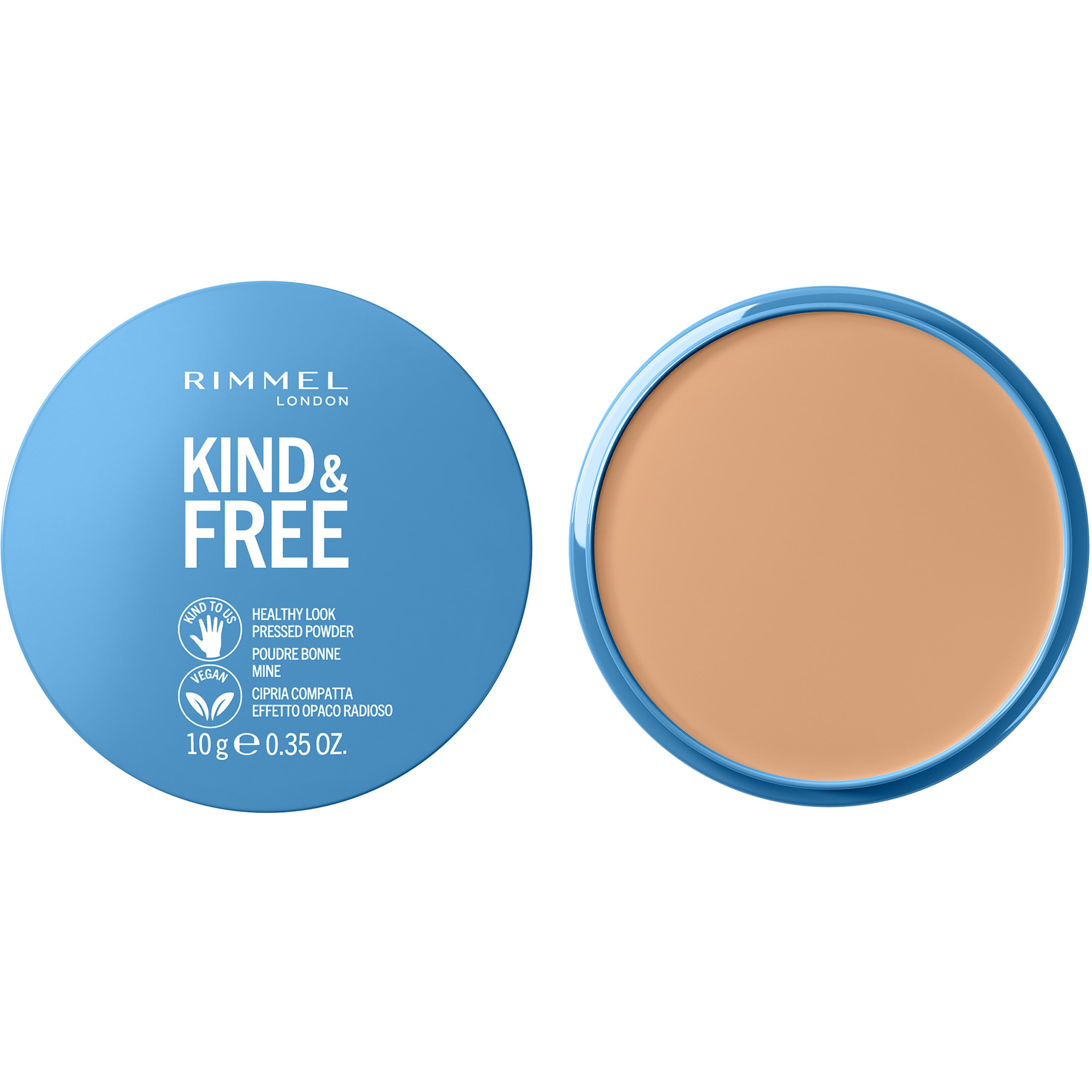 Rimmel Kind & Free Pressed Powder 20 Light billede