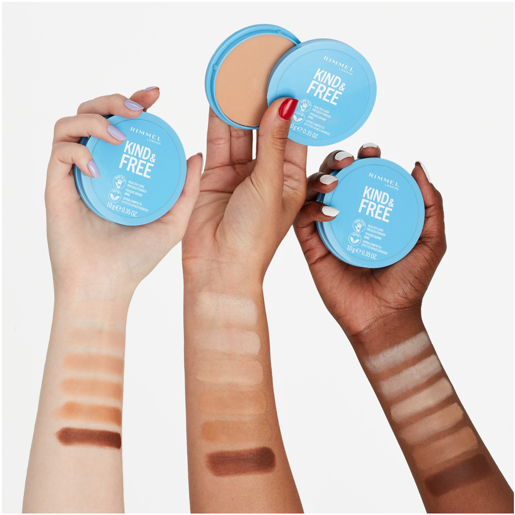 Rimmel Kind & Free Pressed Powder 30 Medium (obrázok 4)