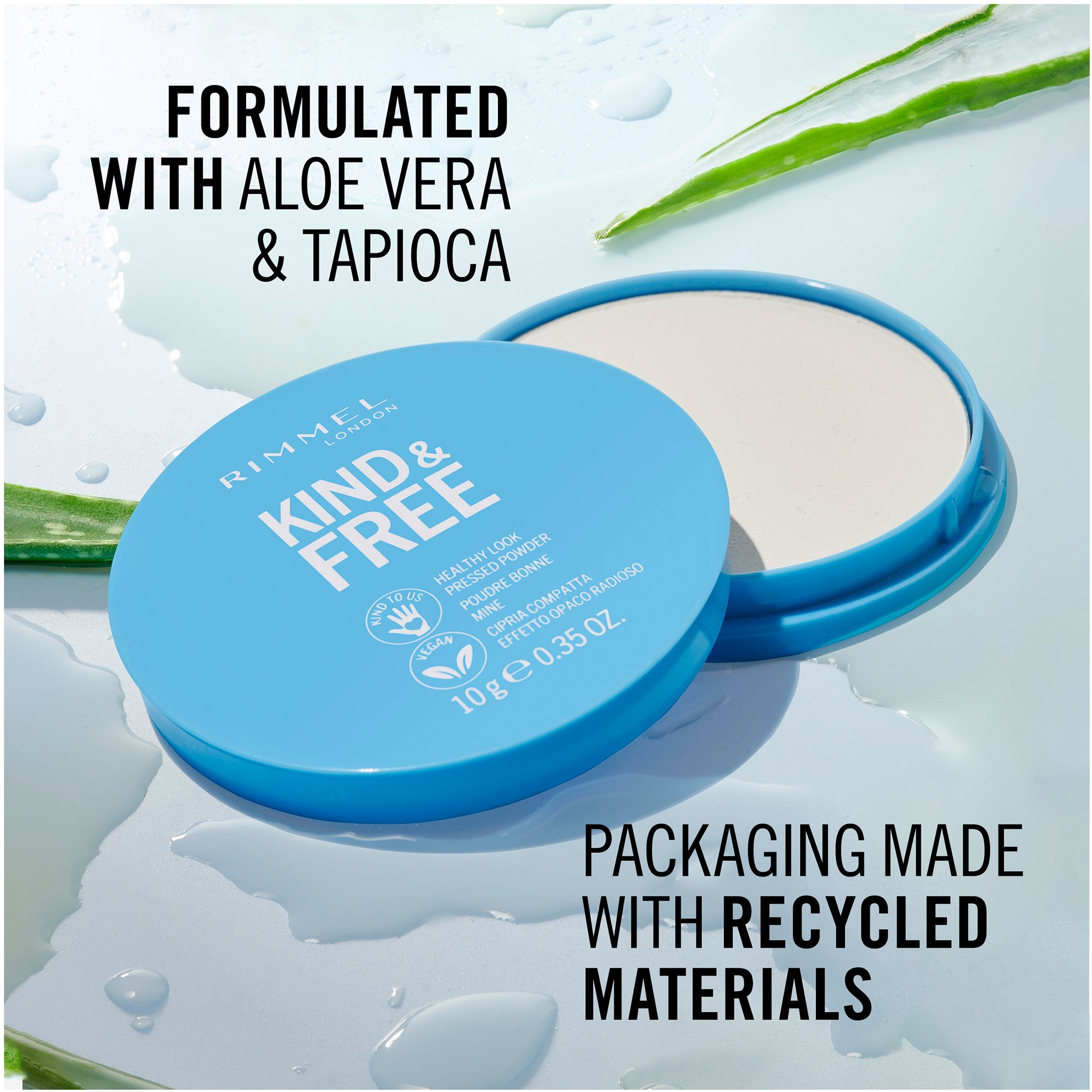 Rimmel Kind & Free Pressed Powder 30 Medium (obrázok 5)
