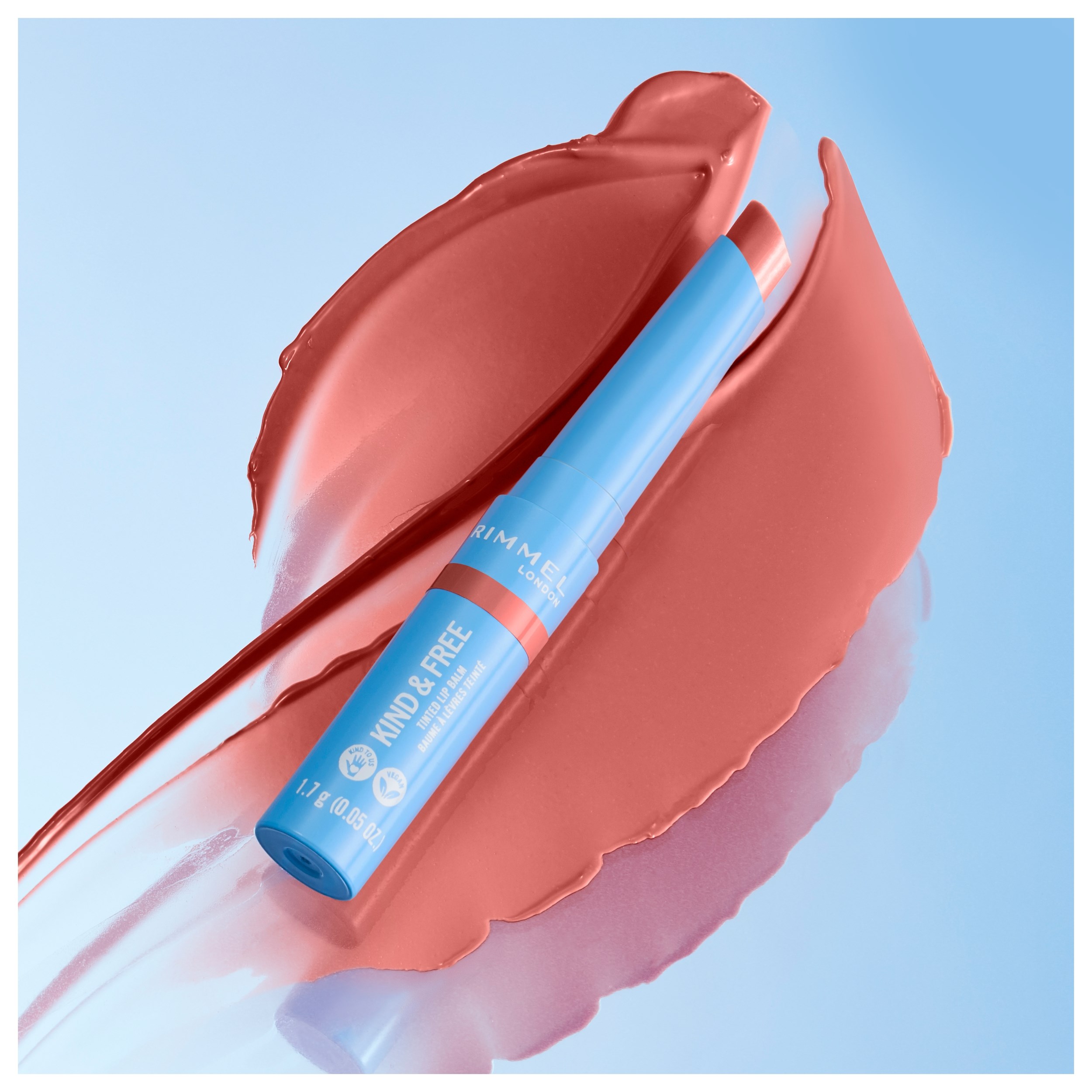 Rimmel Kind & Free Tinted Lip Balm 002 Natural Apricot (obrázok 8)
