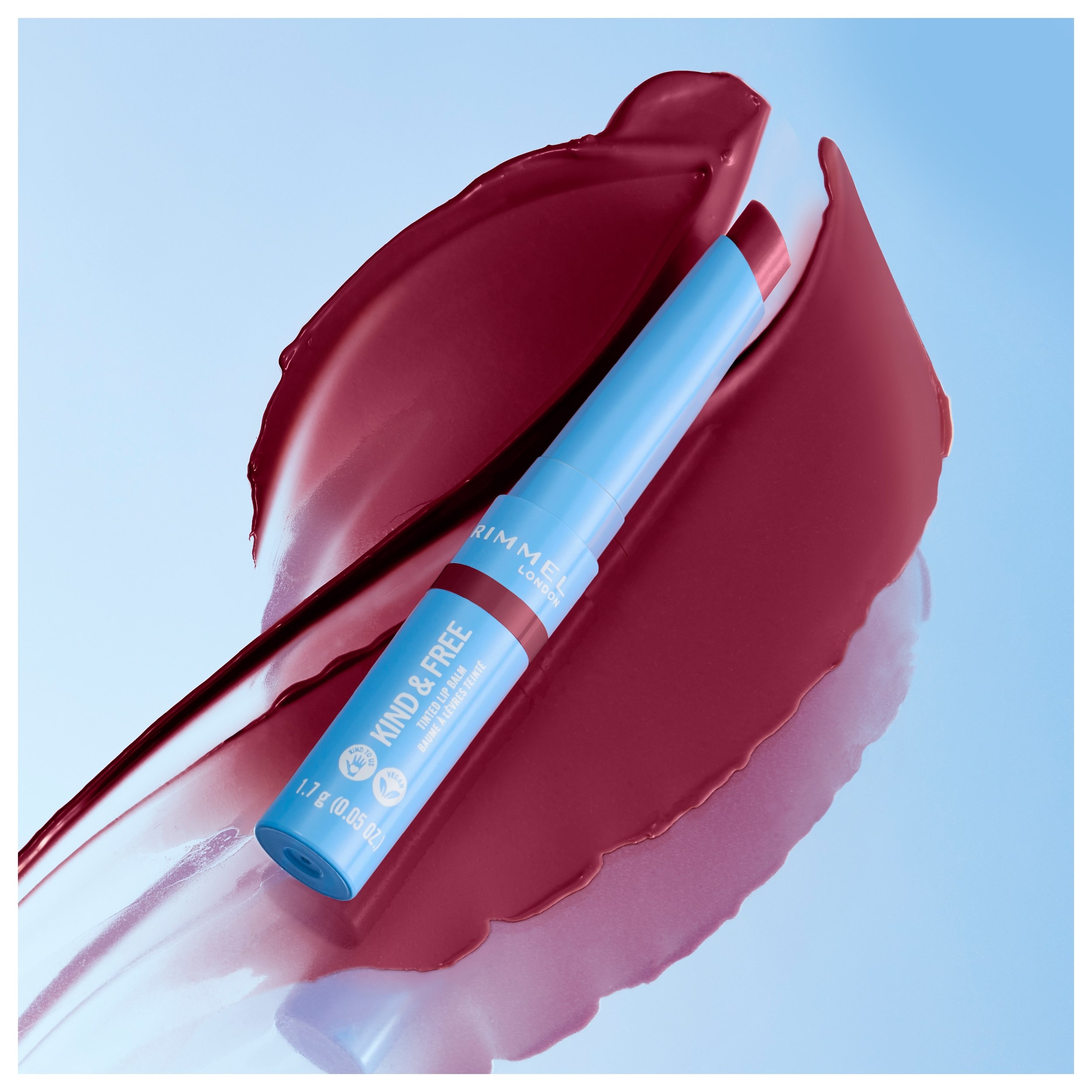 Rimmel Kind & Free Tinted Lip Balm 006 Berry Twist (obrázok 8)