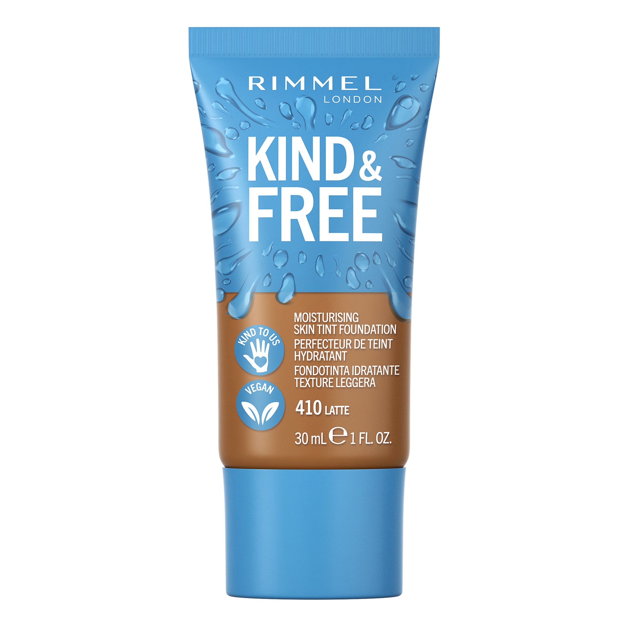Rimmel Kind&Free skin tint 410 Latte