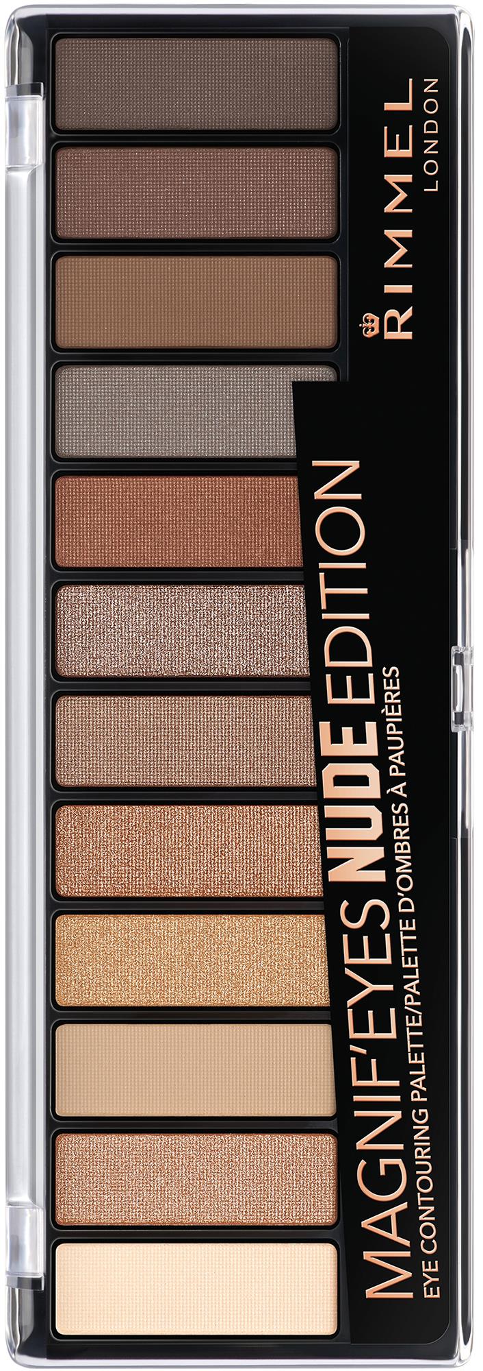 Rimmel Magnif'eyes Eyeshadow Palette 001 Nude Edition