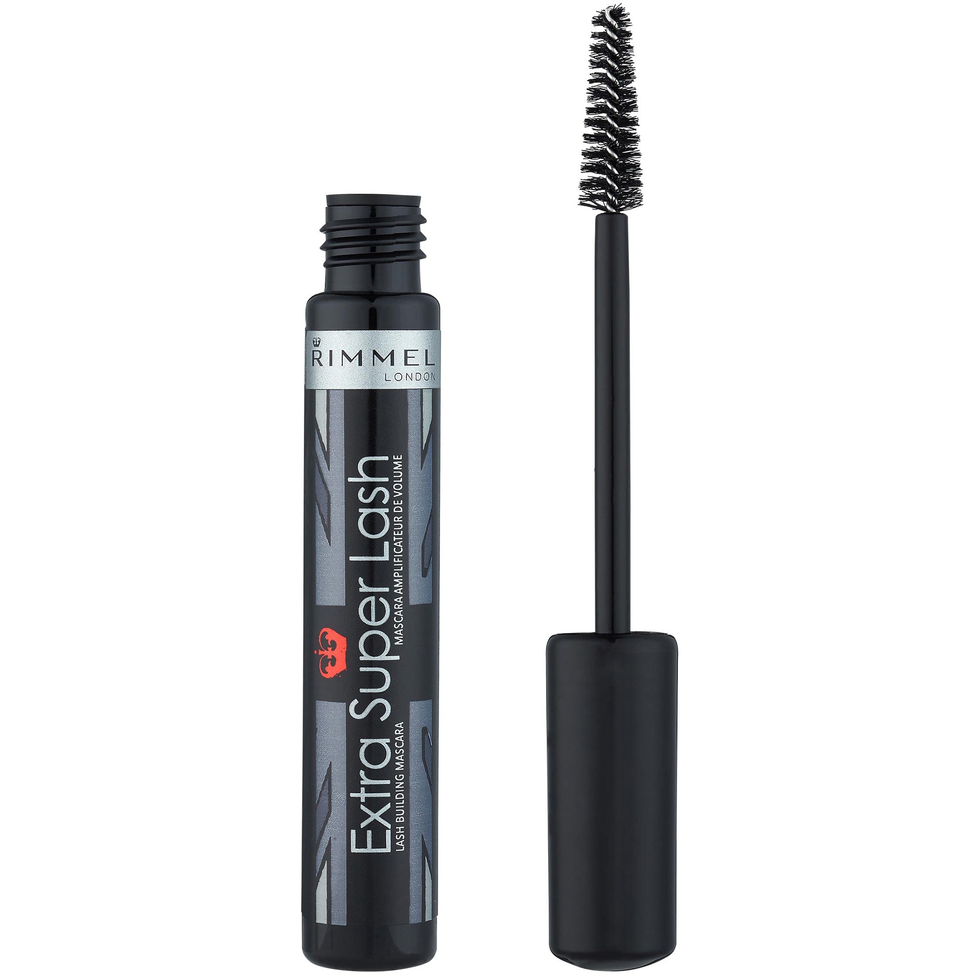 Alternativ bild 1 för Rimmel Extra Super Lash Mascara 101 Black 8 ml