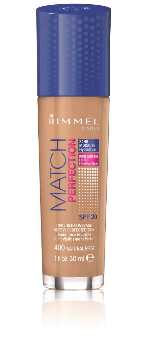 Rimmel Match Perfection Liquid Foundation 400 Natural Beige