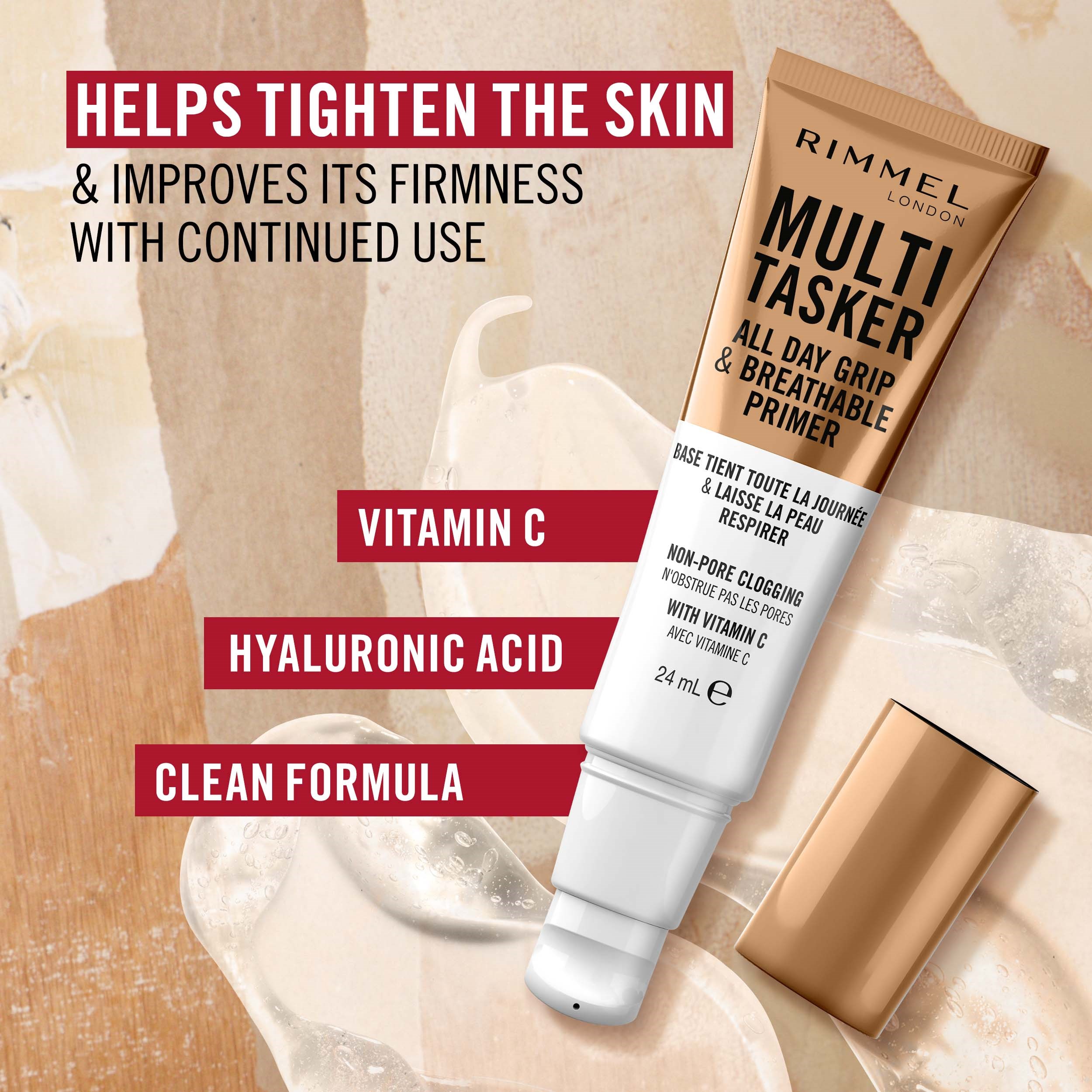 Rimmel Multi-Tasker All Day Grip & Breathable Primer 24 ml (obrázok 5)