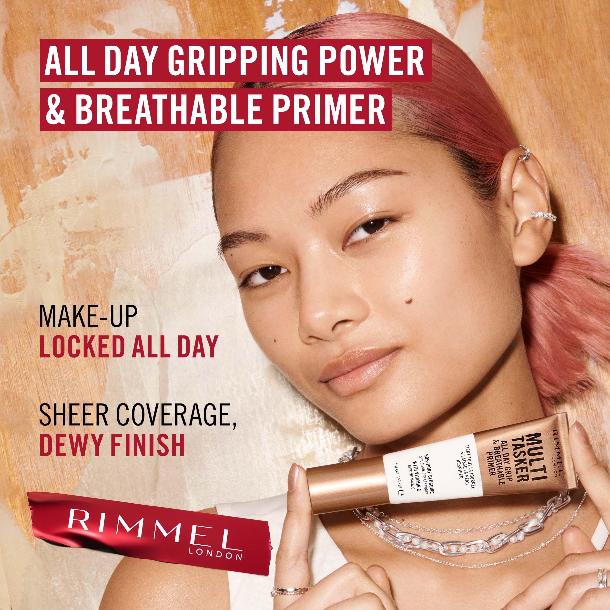 Rimmel Multi-Tasker All Day Grip & Breathable Primer 24 ml (obrázok 8)