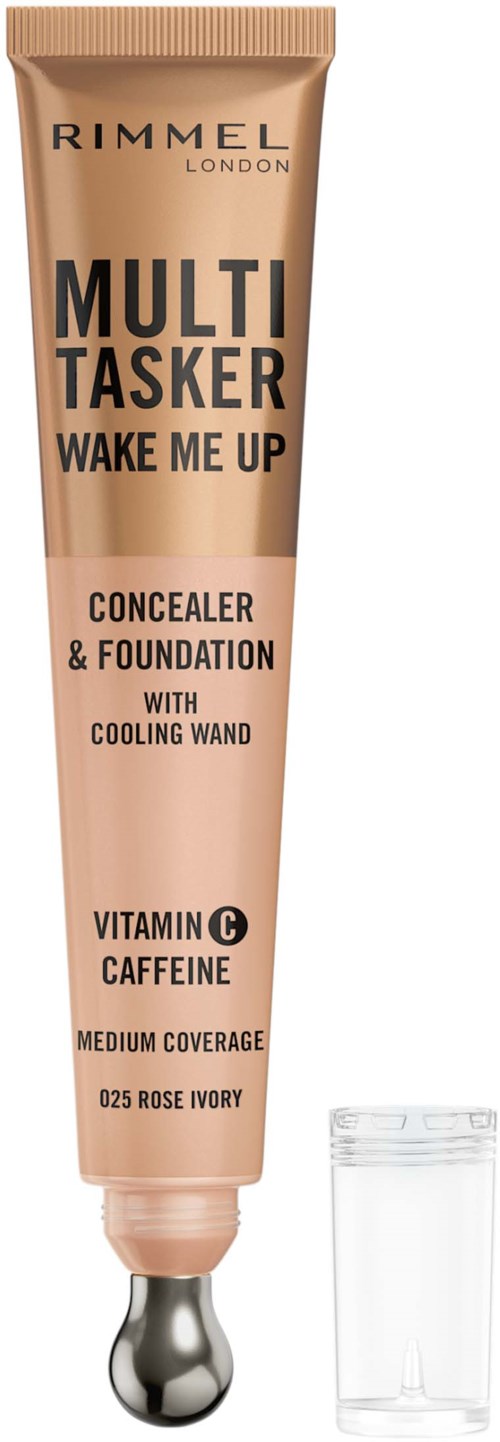 Rimmel Multi Tasker Wake Me Up Concealer & Foundation Rose Ivory 025