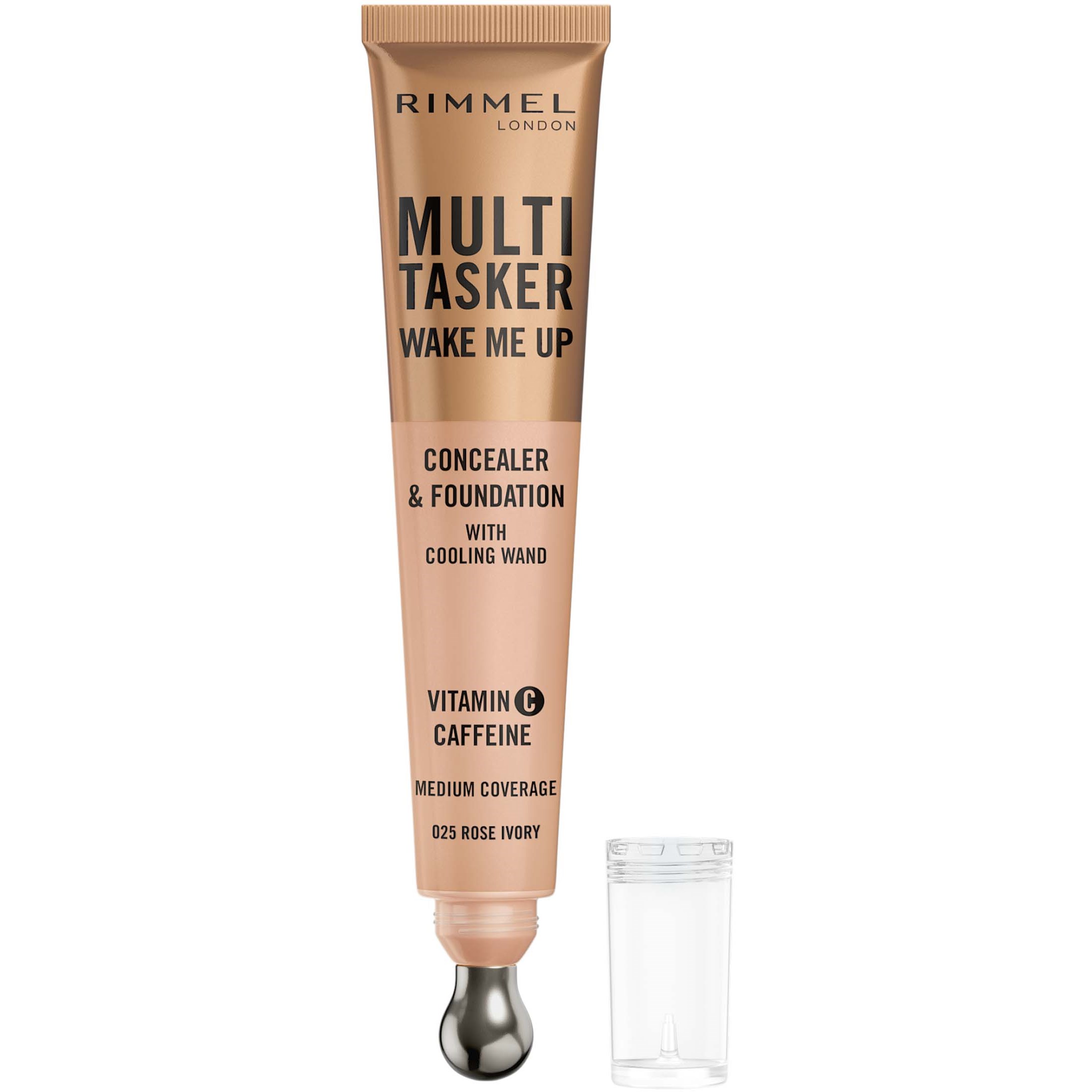 Rimmel Multi Tasker Wake Me Up Concealer & Foundation Rose Ivory billede